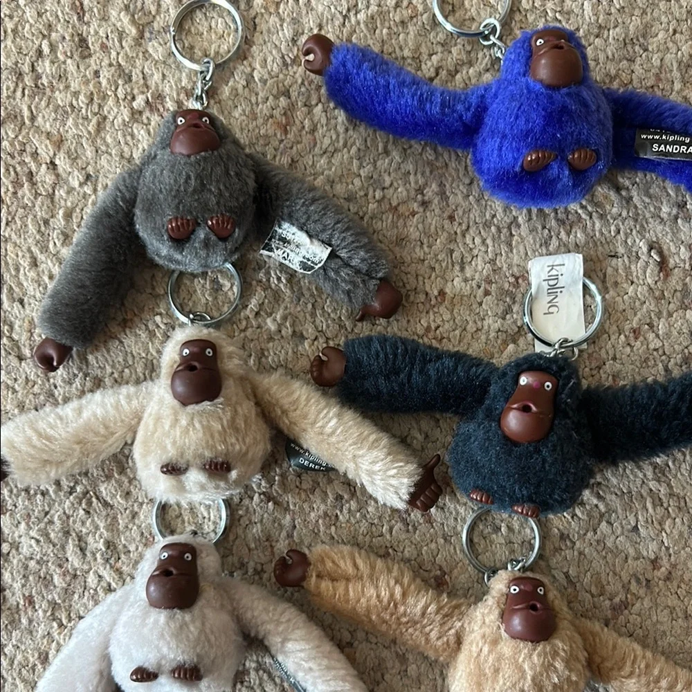 Kipling Monkey Keychain Set - Picture 7 of 8